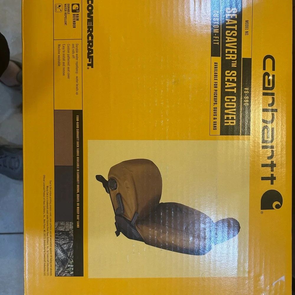 Carhartt Tan SeatSaver SeatCover